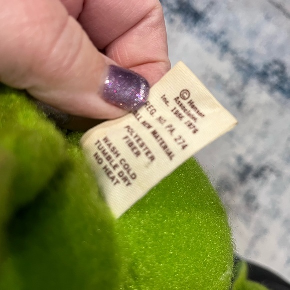1976 Vintage 20" Fisher Price Kermit the Frog Plush Stuffed Toy #850 Jim Henson - Picture 6 of 8